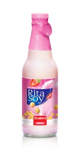300ml Soya bean milk Strawberry